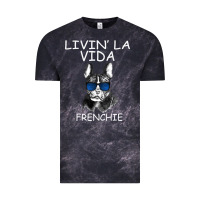 Livin' La Vida Frenchie Vintage Tee | Teevron