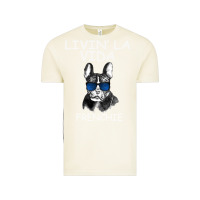 Vintage Arctic Livin' la vida Frenchie Vintage Tee - Bettercallsaul