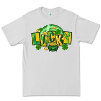 Dove Grey St. Patrick's Day lucky Premium Tee - FaDigitalArtStudio