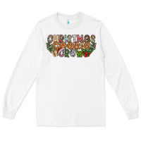 White christmas cookie crew Long Sleeve Tee - CowhideDigitalArt