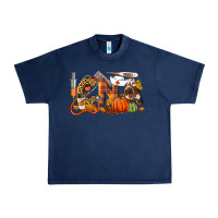 Navy Fall CNA Certified Nursing Assistant Urban Heavy Tee - LillyAllenDesigns