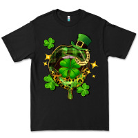Black St. Patrick's Day lip Premium Tee - FaDigitalArtStudio