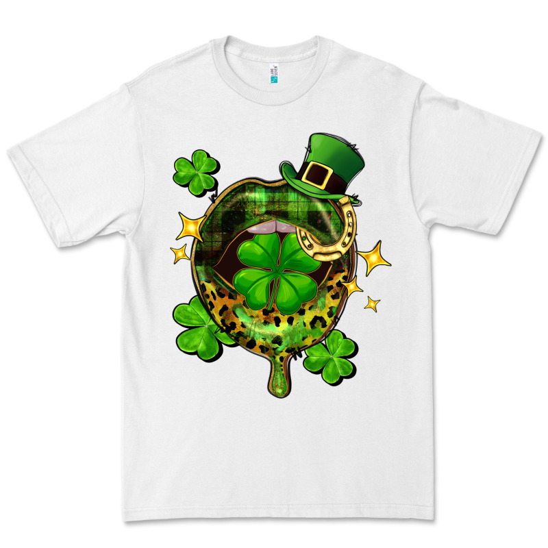 St. Patrick's Day Lip Premium Tee by FaDigitalArtStudio | Teevron