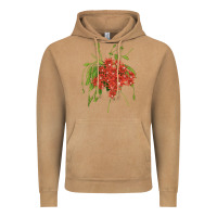 Vintage Camel Red Orchid Cactus Vintage Hoodie - LillyAllenDesigns