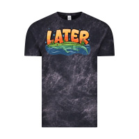 Cloud Black Later Vintage Tee - CowhideDigitalArt