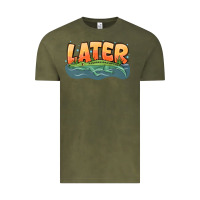 Vintage Olive Later Vintage Tee - CowhideDigitalArt