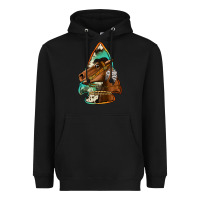 Black horse arrowhead Heavyweight Hoodie - Jasminsmagicworld
