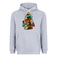 Heather Grey horse arrowhead Heavyweight Hoodie - Jasminsmagicworld