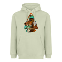 Matcha horse arrowhead Heavyweight Hoodie - Jasminsmagicworld