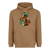 Toasted Coconut horse arrowhead Heavyweight Hoodie - Jasminsmagicworld