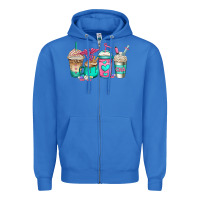 True Royal cna nurse coffee cups Zipper Hoodie - Jasminsmagicworld