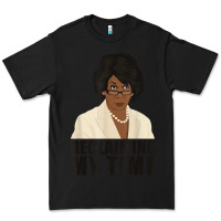 Black maxine reclaiming my time funny political quote t shirt Premium Tee - baoMotion