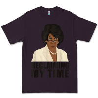 Plum maxine reclaiming my time funny political quote t shirt Premium Tee - baoMotion