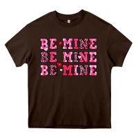 Chocolate Brown be mine Heavy Core Tee - OliviaCreatesArt