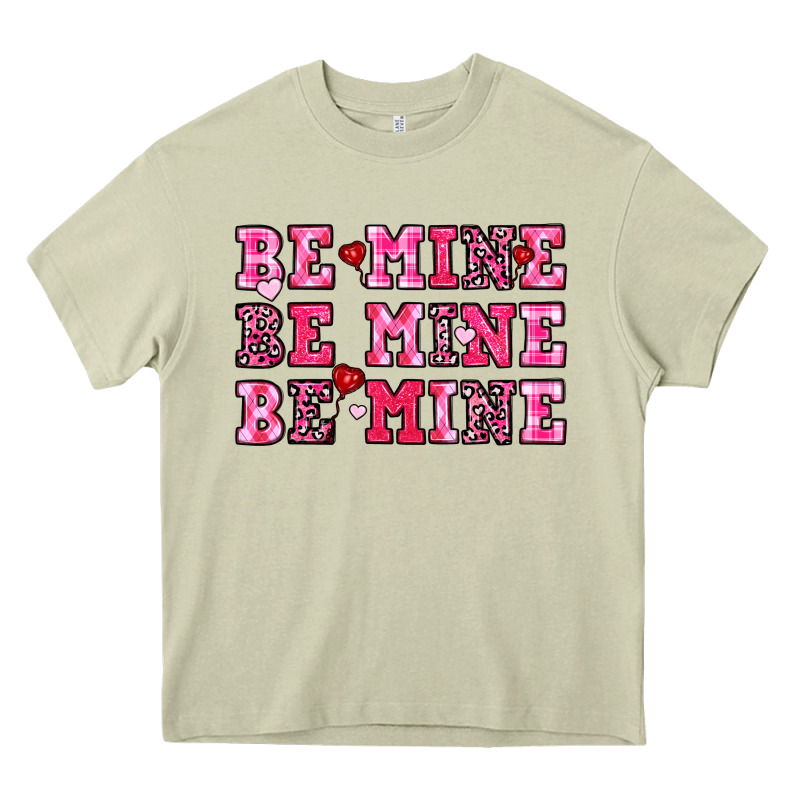 Be Mine Heavy Core Tee by OliviaCreatesArt | Teevron