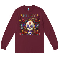 Dia De Los Muertos Long Sleeve Tee | Teevron