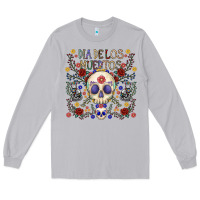 Moon Dust dia de los muertos Long Sleeve Tee - CowhideDigitalArt