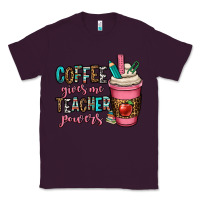 Plum coffee gives me teacher powers Classic Tee - OliviaCreatesArt