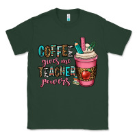Sports Green coffee gives me teacher powers Classic Tee - OliviaCreatesArt