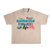 French Oak Western Respiratory Therapist Life Urban Heavy Tee - LillyAllenDesigns