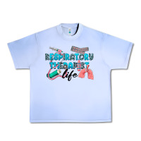 Grape Ice Western Respiratory Therapist Life Urban Heavy Tee - LillyAllenDesigns