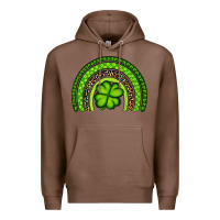 Chestnut St. Patrick's Day Shamrock Rainbow Premium Hoodie - Artiststas