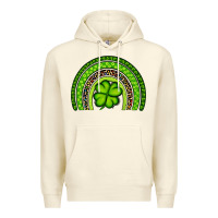 Sandshell St. Patrick's Day Shamrock Rainbow Premium Hoodie - Artiststas