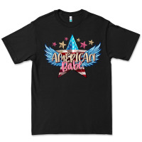 Black American babe Premium Tee - FaDigitalArtStudio