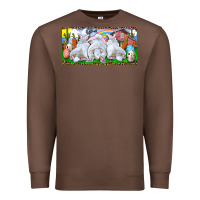 Chestnut Easter Bunnies Premium Sweatshirt - RanaPortraitStore