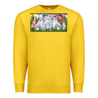 Lemon Easter Bunnies Premium Sweatshirt - RanaPortraitStore