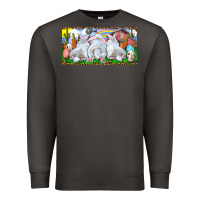 Smoke Easter Bunnies Premium Sweatshirt - RanaPortraitStore