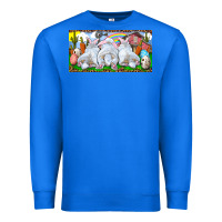 True Royal Easter Bunnies Premium Sweatshirt - RanaPortraitStore