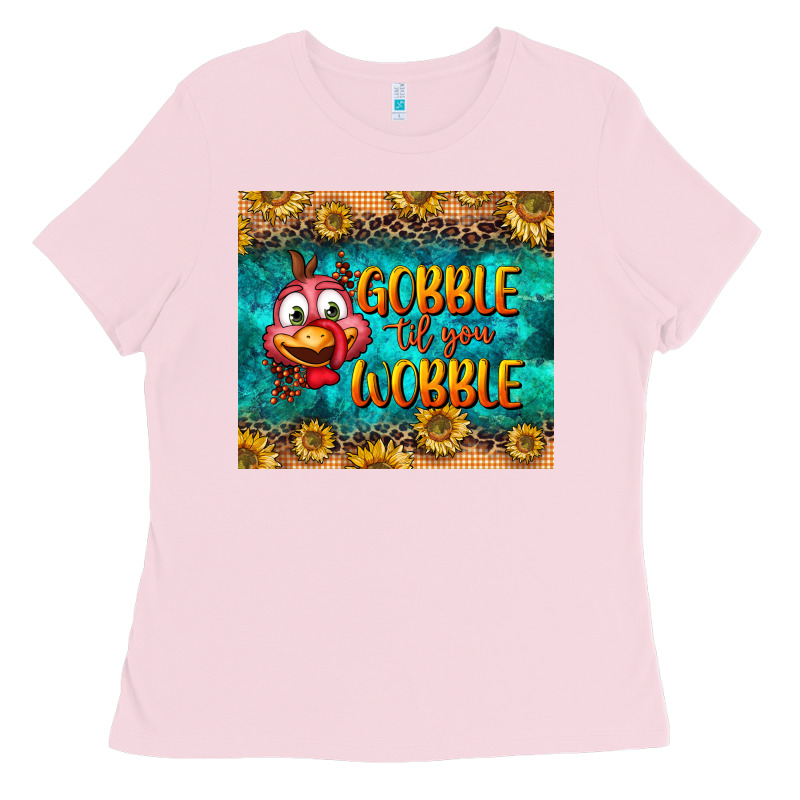 Gooble Til You Wobble Tumbler Ladies Tee by BundleAndBundleShop | Teevron
