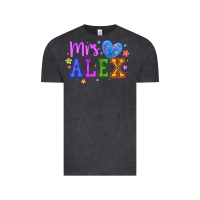 Vintage Black mrs Vintage Tee - CowhideDigitalArt