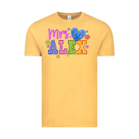 Vintage Mustard mrs Vintage Tee - CowhideDigitalArt