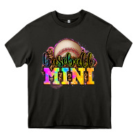 Asphalt baseball mini Heavy Core Tee - OliviaCreatesArt
