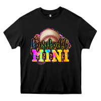 Black baseball mini Heavy Core Tee - OliviaCreatesArt