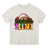 Cream baseball mini Heavy Core Tee - OliviaCreatesArt