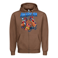 Chestnut Afro american girl sneakers Zipper Hoodie - RanaPortraitStore