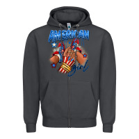 Smoke Afro american girl sneakers Zipper Hoodie - RanaPortraitStore