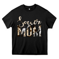 Black soccer mom Heavy Core Tee - Jasminsmagicworld