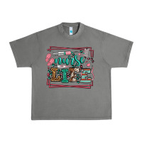Tornado Nurse life leopard frame Urban Heavy Tee - LillyAllenDesigns