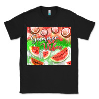 Black Watermelon and coconut summer 20oz skinny tumbler Classic Tee - FaDigitalArtStudio