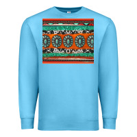 Ocean Blue turquoise gemstone western Premium Sweatshirt - Jasminsmagicworld
