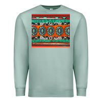 Seafoam turquoise gemstone western Premium Sweatshirt - Jasminsmagicworld