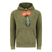 Vintage Olive King Cup Cactus Vintage Hoodie - LillyAllenDesigns