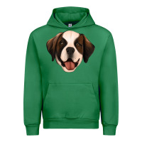Emerald st bernard Urban Hoodie - Jasminsmagicworld