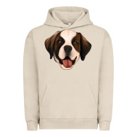 Pigment French Oak st bernard Urban Hoodie - Jasminsmagicworld