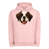 Pigment Salmon st bernard Urban Hoodie - Jasminsmagicworld