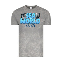 Cloud Rock Sea World 2025 Vintage Tee - CowhideDigitalArt
